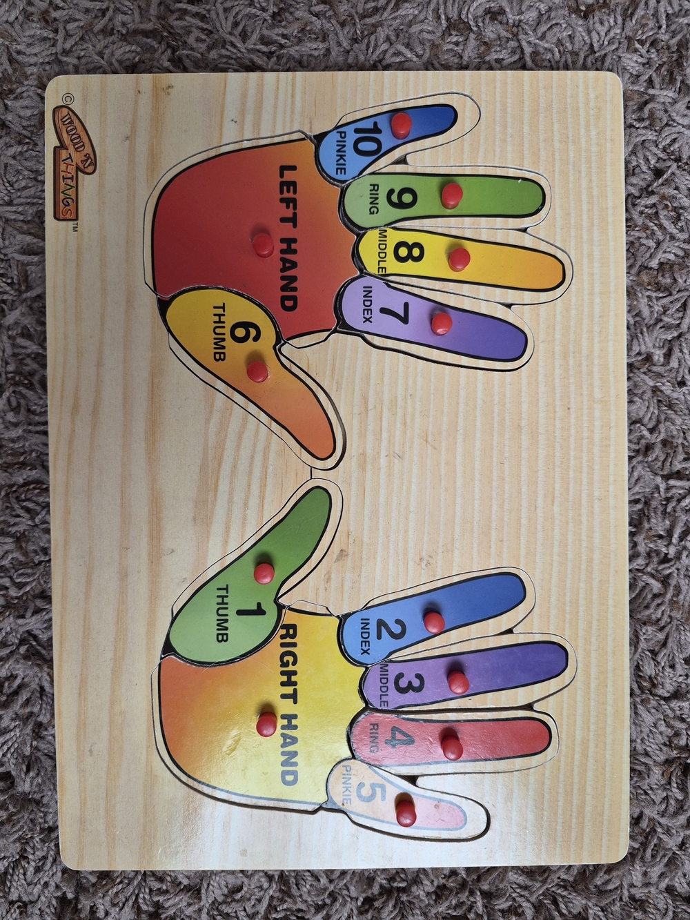 Wooden Kids Puzzles + Puzzle Storage Rack🧩 - Picture 6 of 6